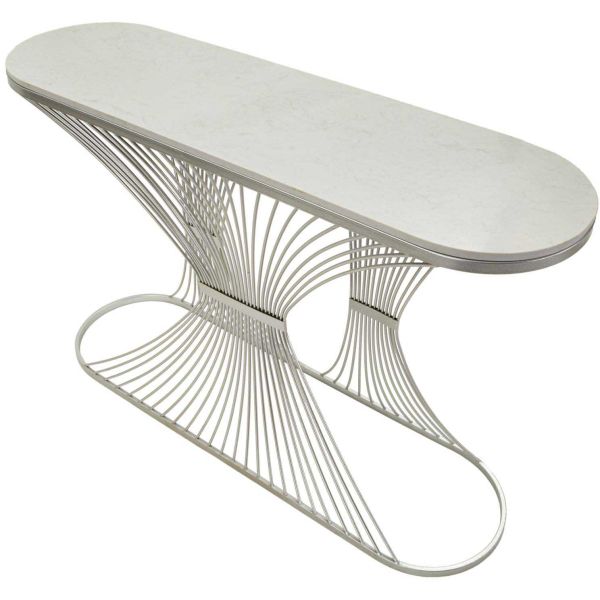 Console en métal Stripe 120 x 35 x 79 cm - 6