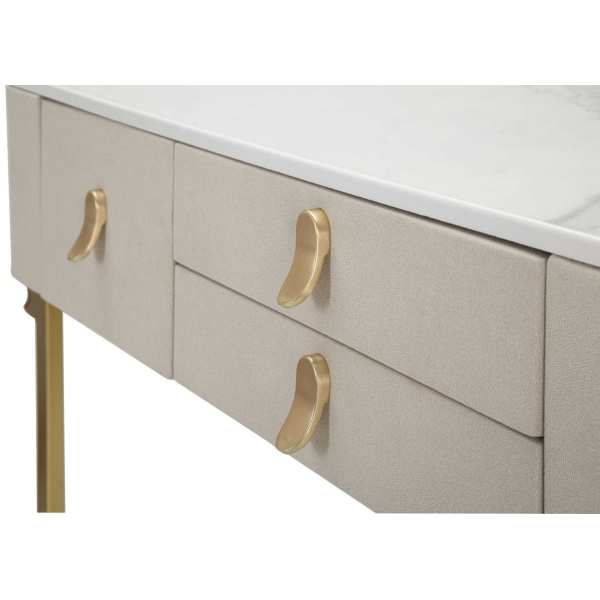 Console en métal et bois Beauty 100 x 40 x 80 cm - 7