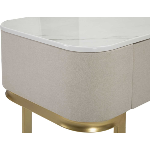 Console en métal et bois Beauty 100 x 40 x 80 cm - 8