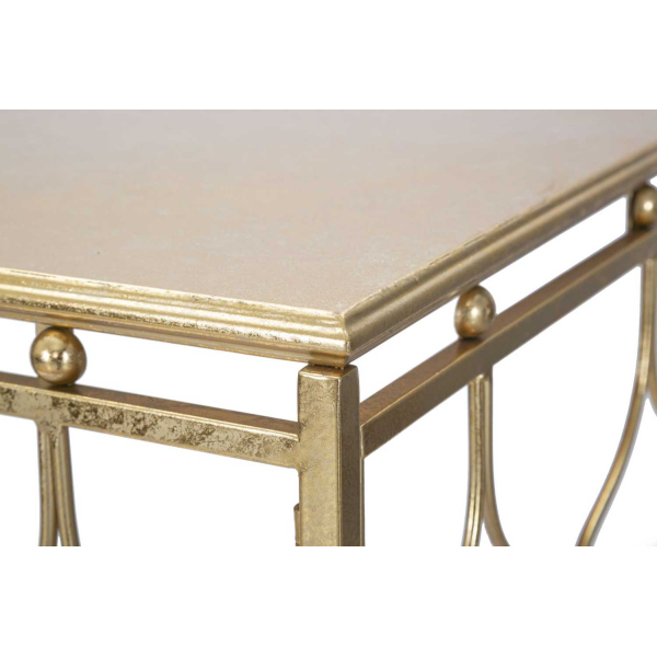 Console en métal doré Arab 96.5 x 41 x 78 cm - 7