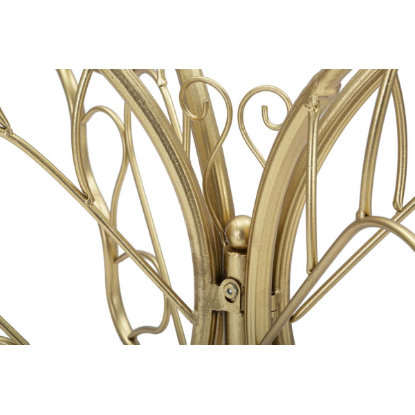 Console en métal doré Butterfly 110 x 40 x 76 cm - 7