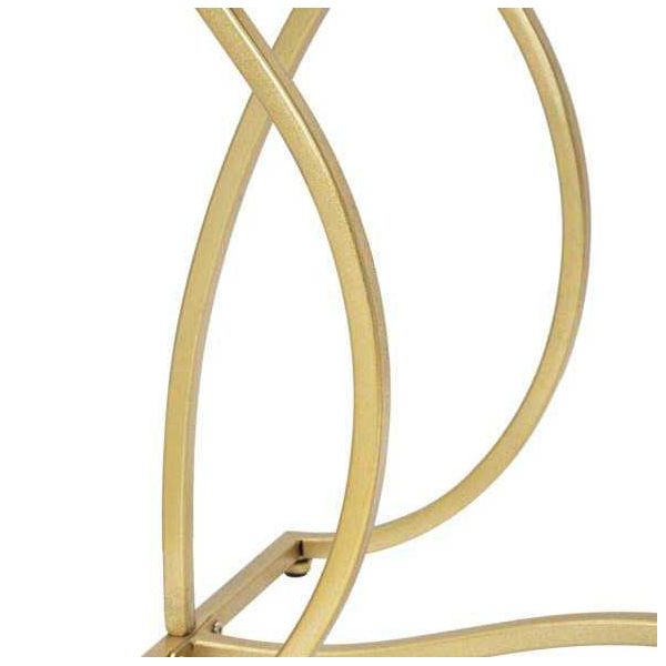 Console en métal doré Sunshine 130 x 40 x 75 cm - 7
