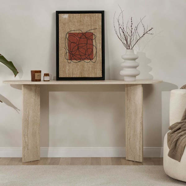 Console moderne en aggloméré Sira - HANAH HOME