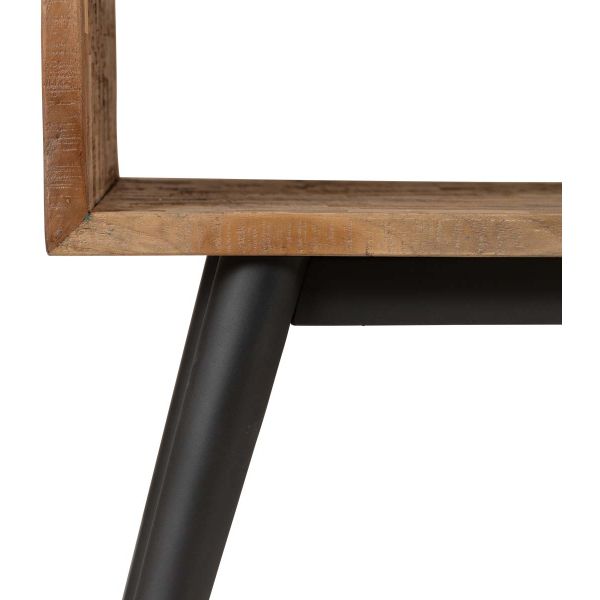 Console 2 niches en teck recyclé Woody - 419