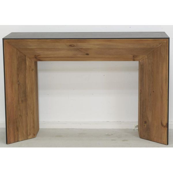 Console en pin recyclé REWOOD - AUB-6172