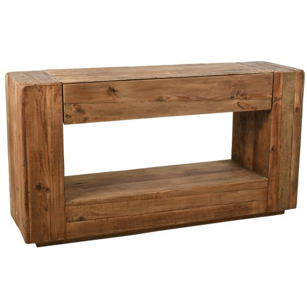 Console en pin recyclé REWOOD