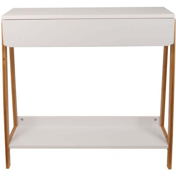 Console scandinave en bois avec tiroir Ida - 99,90