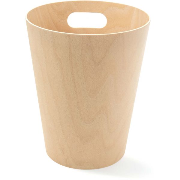 Corbeille en bois avec poignées de transport - 6