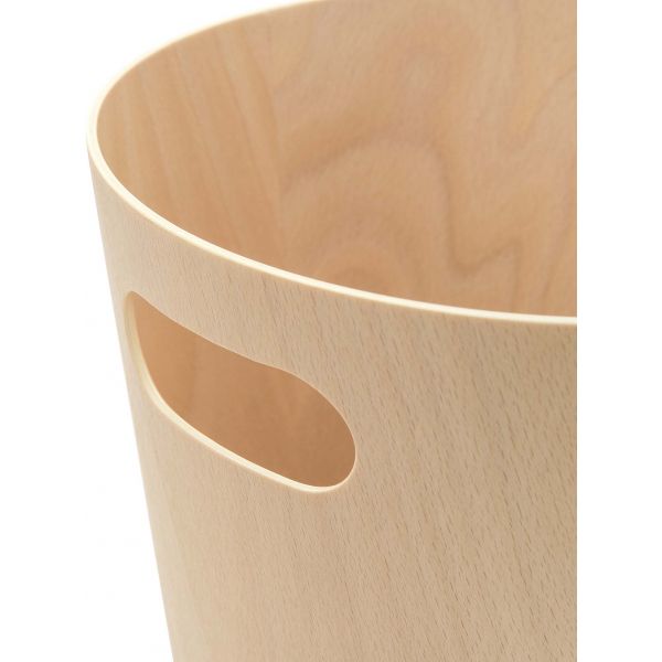 Corbeille en bois avec poignées de transport - 7