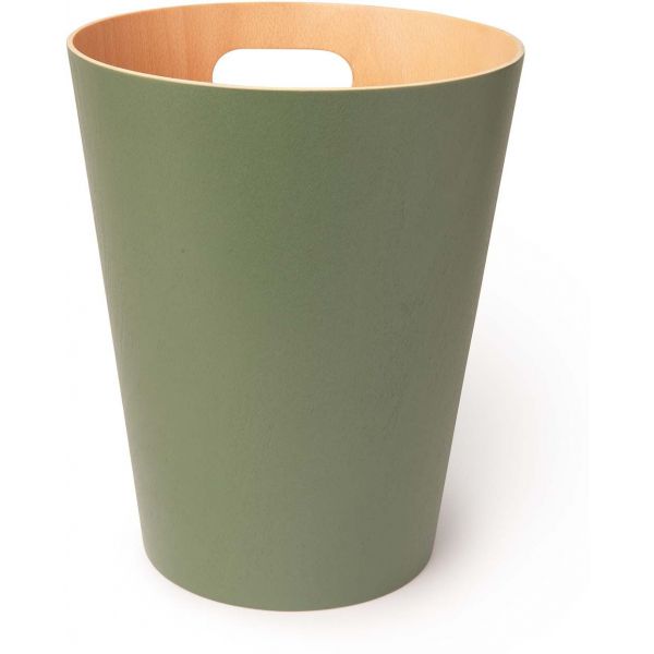 Corbeille en bois avec poignées de transport - 33,90