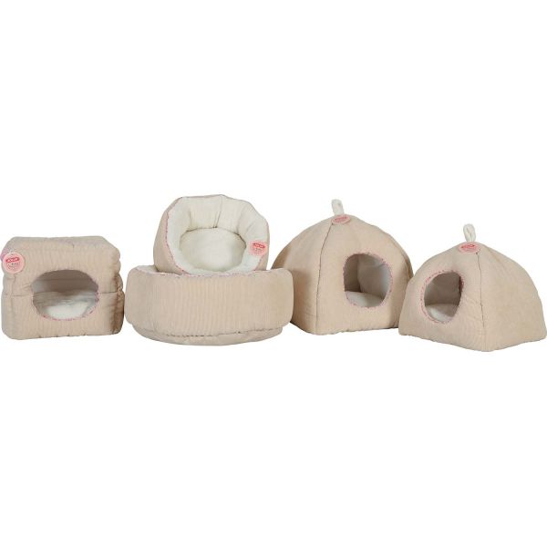 Corbeille pour chats en velours côtelé Bloom - 44,90