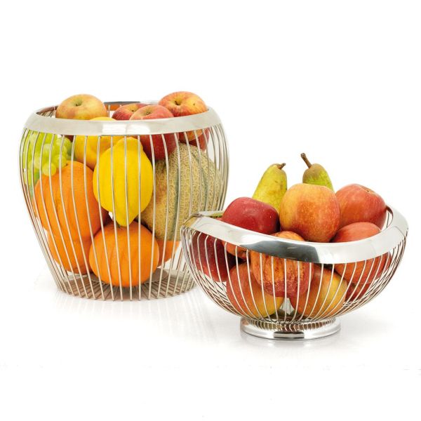 Corbeille à fruits ronde en métal - AUB-1507