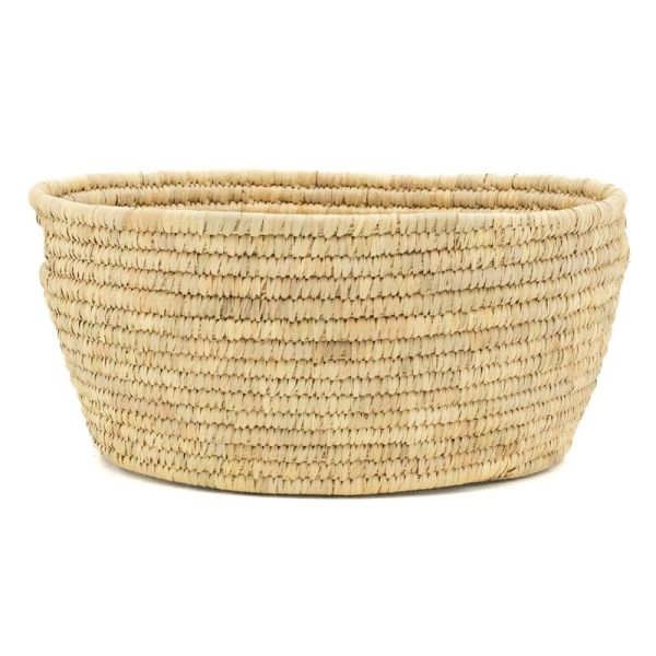 Corbeille à linge ovale en palmier - AUB-7100