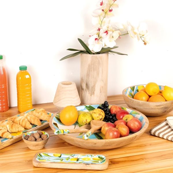 Corbeille en manguier Citron - AUBRY GASPARD