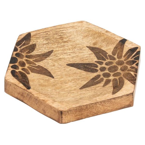 Corbeille en manguier Edelweiss - AUB-6988
