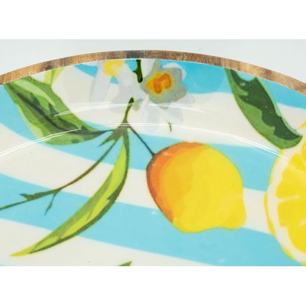 Corbeille en manguier Citron - 5