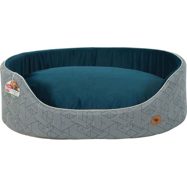Corbeille bi-matière avec coussin déhoussable Kanga - 64,90