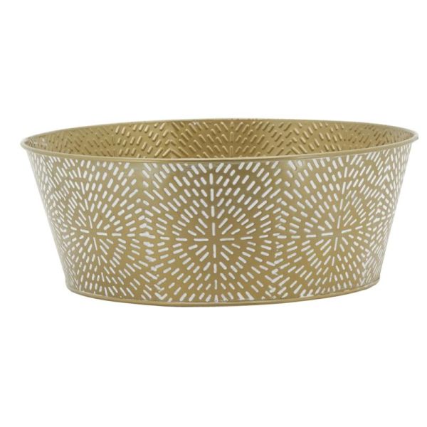 Corbeille en métal laqué - AUB-5638