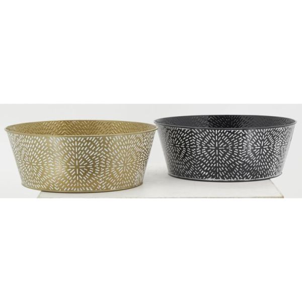 Corbeille en métal laqué - 7,90