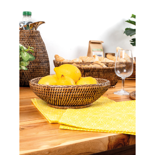 Corbeille ovale à pain en rotin - AUBRY GASPARD