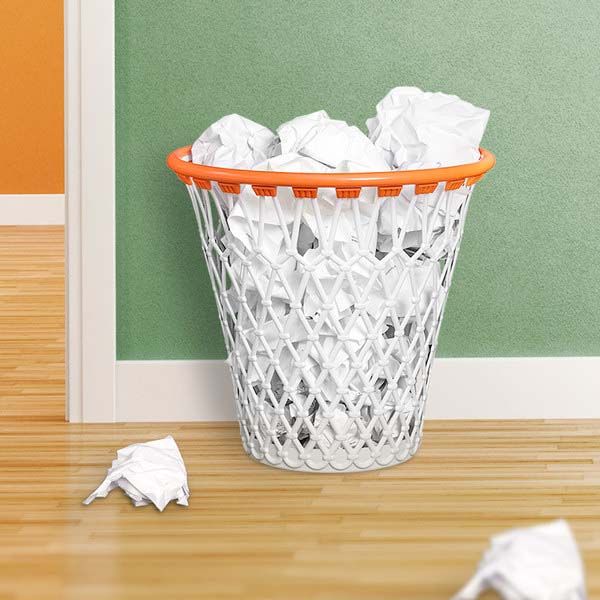 Corbeille à papier en plastique Panier de basket - BALVI