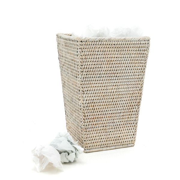 Corbeille à papier en rotin - AUBRY GASPARD