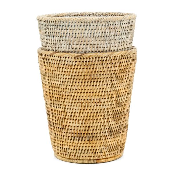 Corbeille à papier en rotin - AUBRY GASPARD