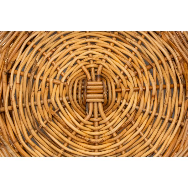 Corbeille en rotin naturel - 7