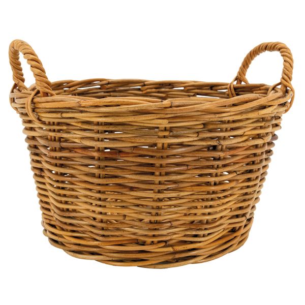 Corbeille en rotin naturel