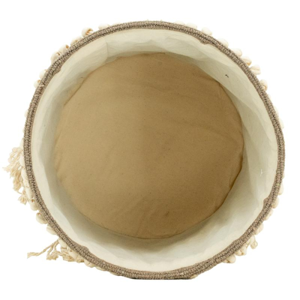 Corbeille de rangement en coton recyclé - AUBRY GASPARD