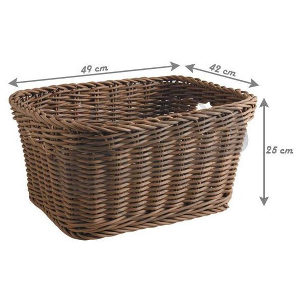 Corbeille de rangement en rotin synthétique - AUBRY GASPARD