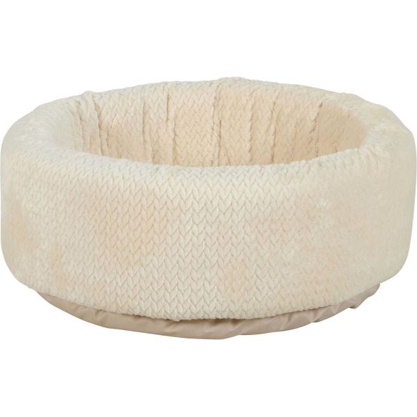 Corbeille ronde pour chat en fourrure Olympe 54 cm - ZOL-2404