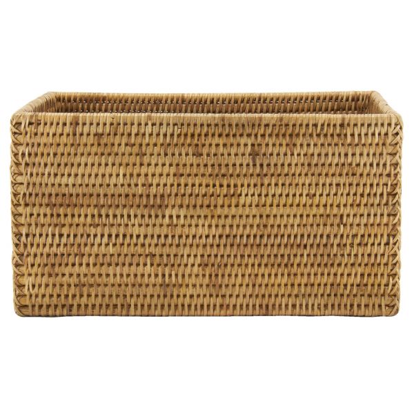 Panier de rangement en rotin naturel - AUB-4381