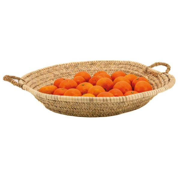 Corbeille à fruits en palmier souk - AUBRY GASPARD