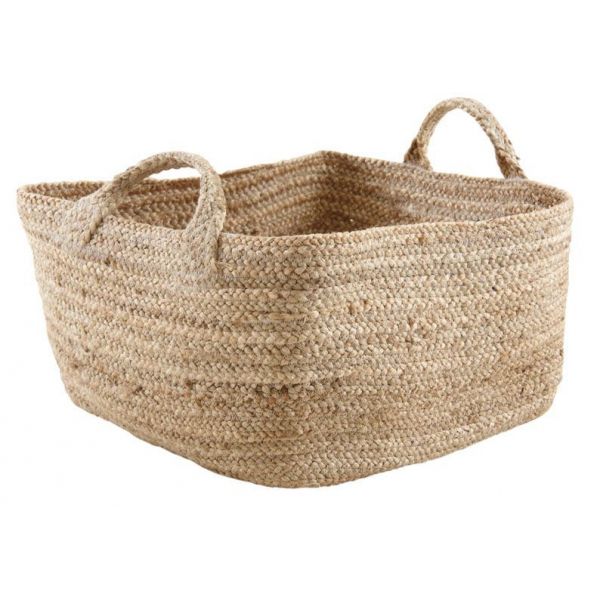Corbeilles de rangement en jute naturelle (Lot de 3) - AUBRY GASPARD