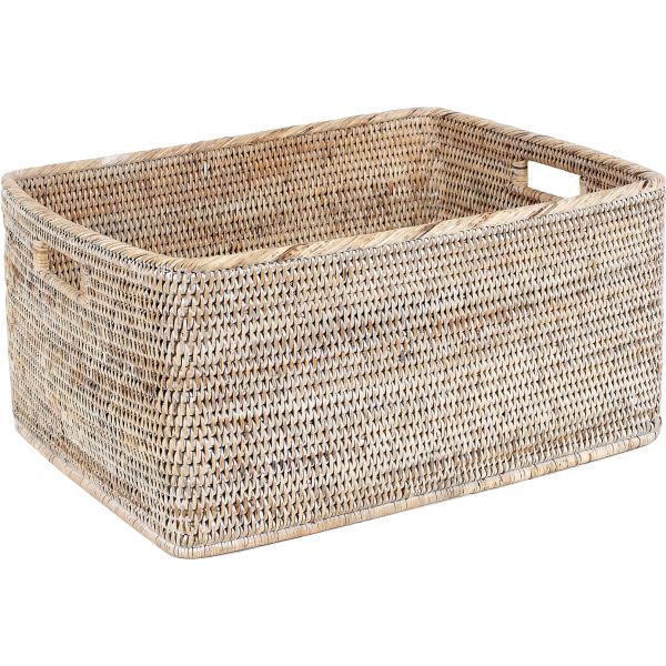 Corbeilles de rangement en rotin (Lot de 2) - AUBRY GASPARD