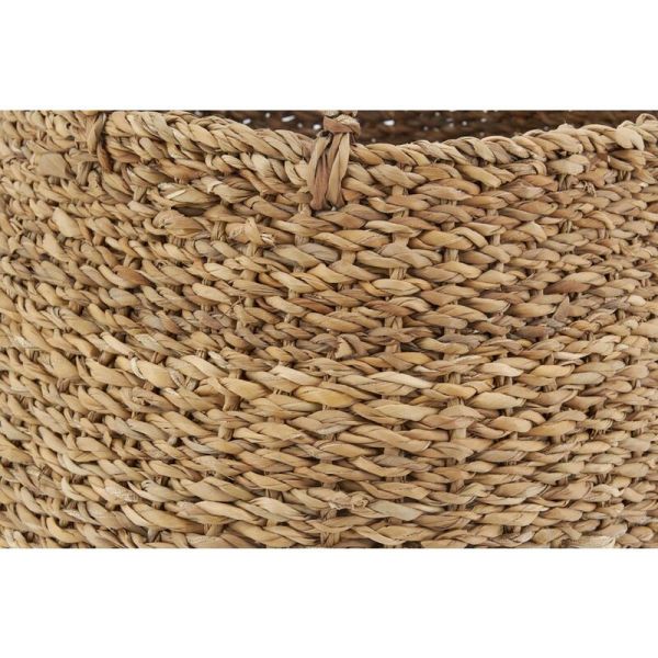 Corbeilles rondes en jonc de mer (Lot de 3) - 63,90