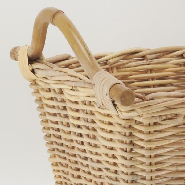 Corbeille à linge en rotin naturel - AUBRY GASPARD