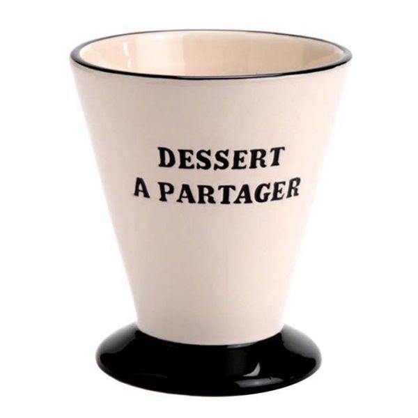 Coupe à dessert en dolomite