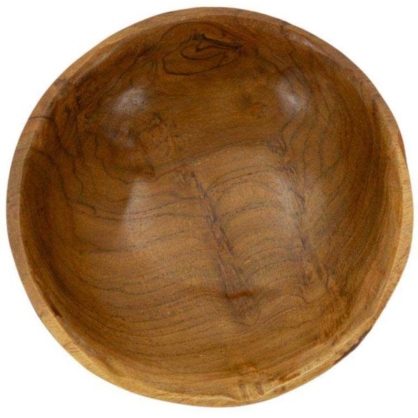 Coupe ronde en teck Butot 15 x 8 cm - 21,90