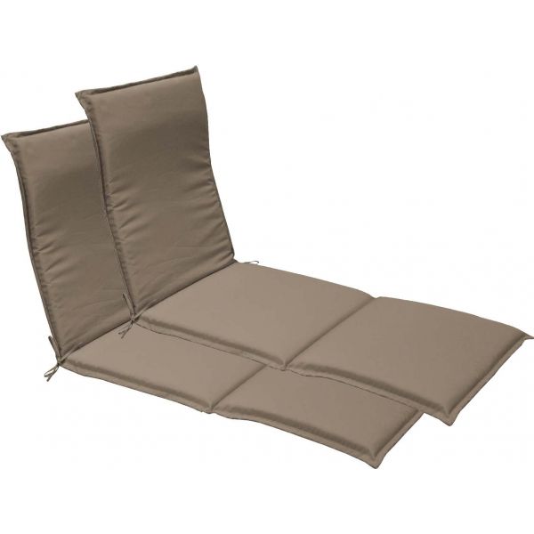 Coussin bain de soleil Garden (Lot de 2)