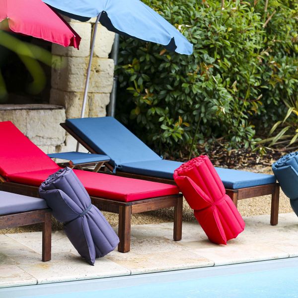 Coussin pour bain de soleil déhoussable Monte Carlo - JARDIN PRIVE
