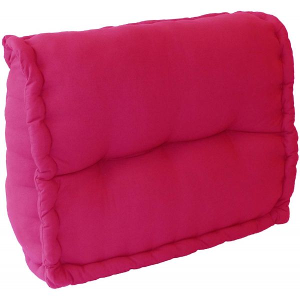 Coussin cale-rein en coton coloré