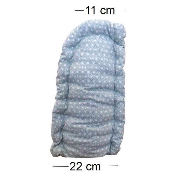 Coussin cale-rein en coton imprimé - 5
