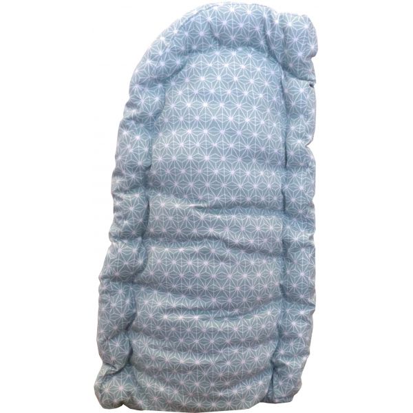 Coussin cale-rein en coton imprimé - 