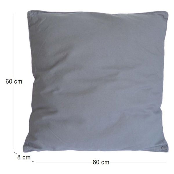 Coussin carré pour dossier de canapé 60 cm - 7
