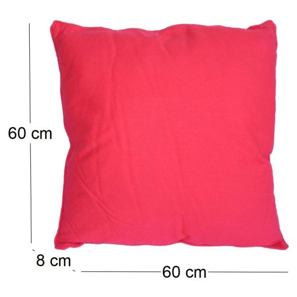 Coussin carré pour dossier de canapé 60 cm - 7
