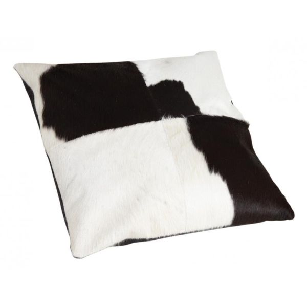 Coussin en peau de vache véritable modèle aléatoire - AUBRY GASPARD