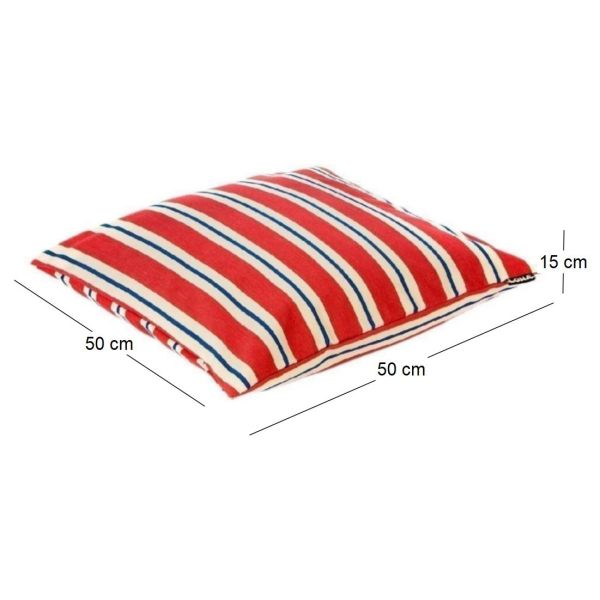 Coussin 100% coton 50 cm Faro - BRD-0122