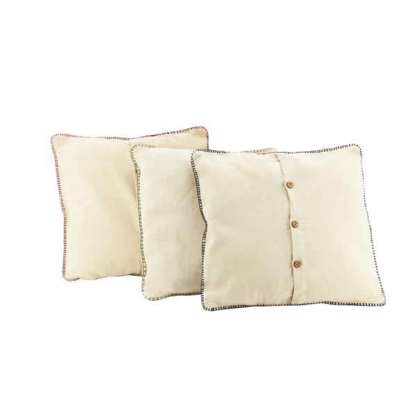 Coussin en coton (Lot de 3) - AUBRY GASPARD